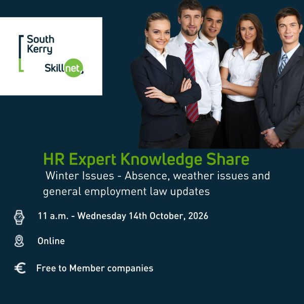Ask The Experts The HR Expert Knowledge Share, Wednesday 14th October, 2026